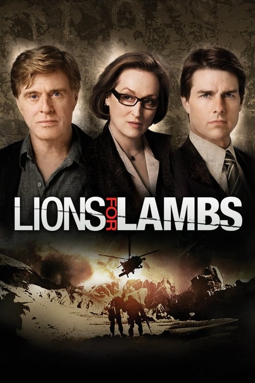 ดูหนังออนไลน์ฟรี Lions for Lambs (2007) ปมซ่อนเร้นโลกสะพรึง