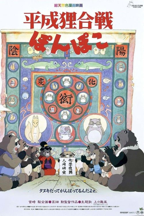 ดูหนังออนไลน์ฟรี Pom Poko (1994) ปอมโปโกะ ทานูกิป่วนโลก