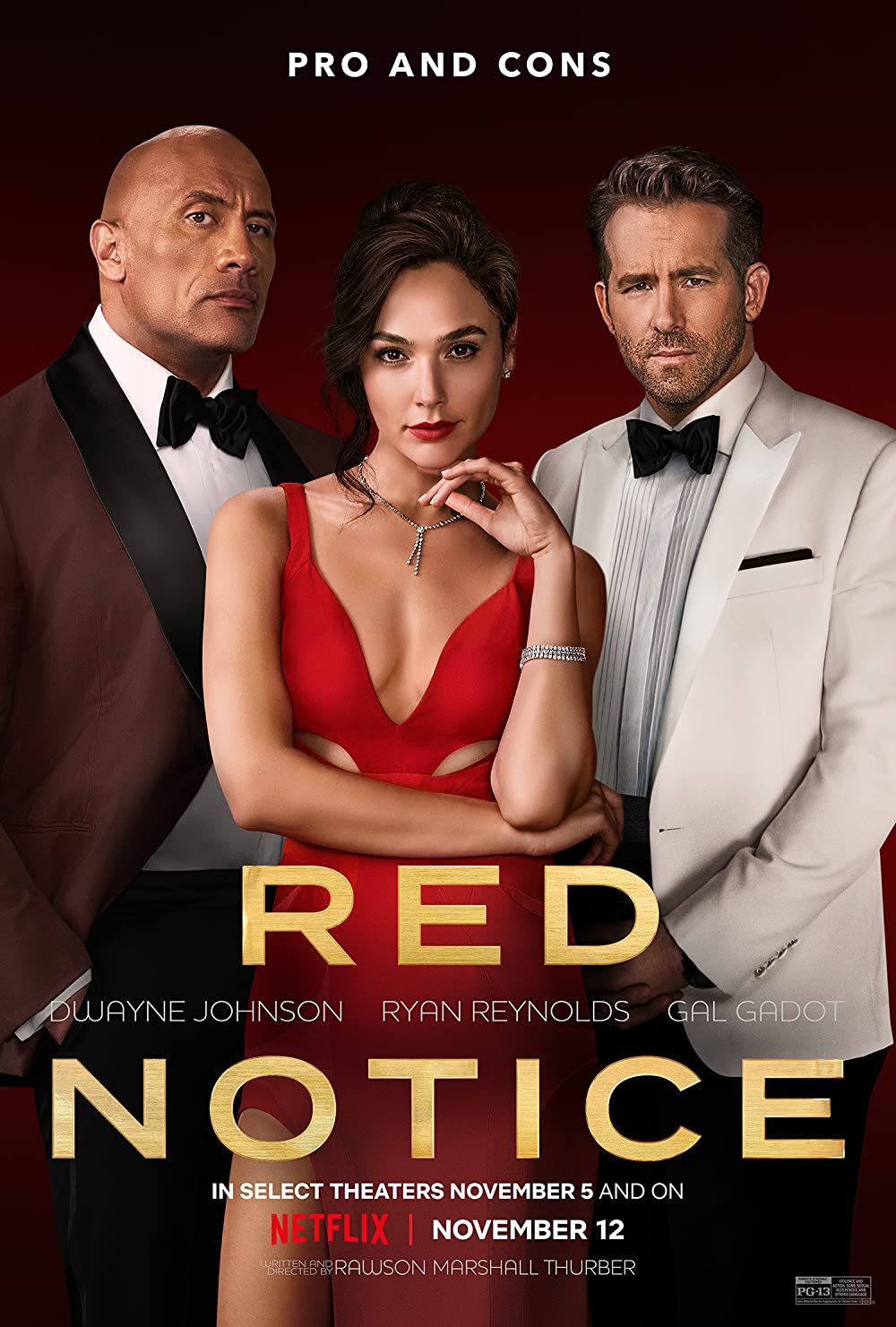 ดูหนังออนไลน์ฟรี Red Notice 2021