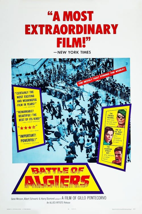 ดูหนังออนไลน์ฟรี The Battle of Algiers (1966)