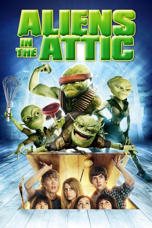 ดูหนังออนไลน์ฟรี ALIENS IN THE ATTIC (2009) มันมาจากข้างบนปะทะเเก็งซนพิทักษ์โลก